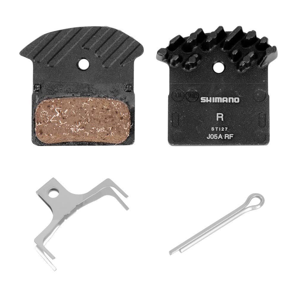 Shimano Y2R298020 J05A-RF Disc Brake Pads, Resin Pad & Spring, 1 Pair