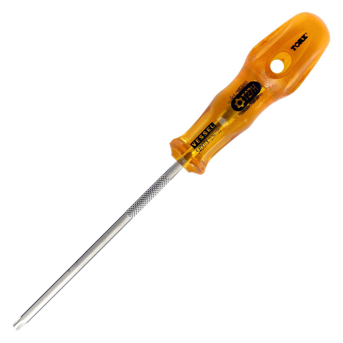 Vessel Torx Power Grip Torx Screwdriver Anti-Fiddling Torx T27H x 120 5400TX