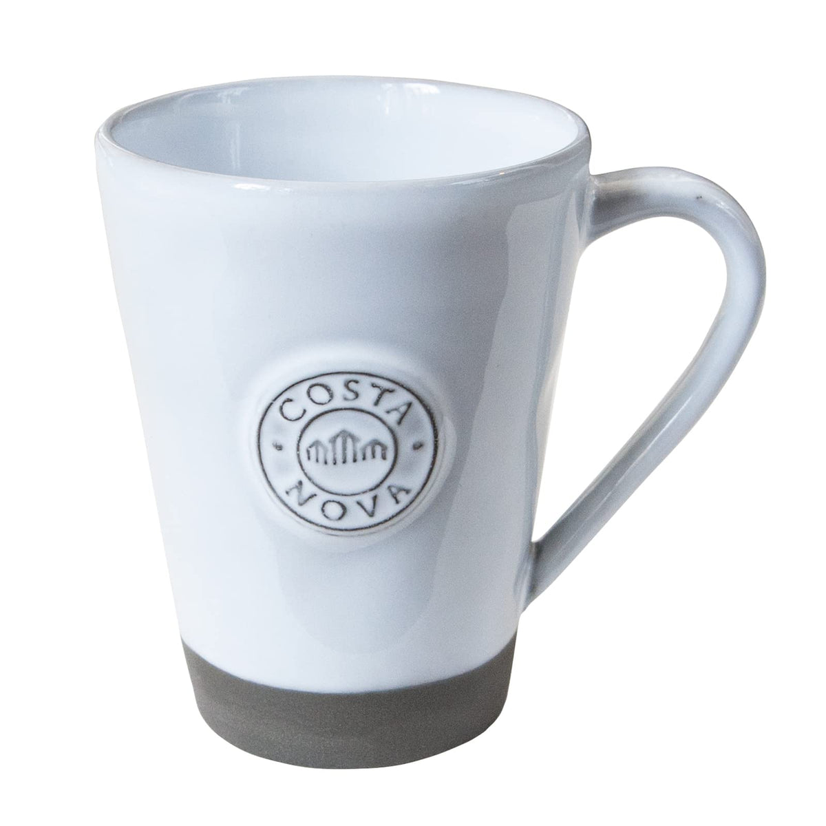 Costa Nova COSTA NOVA Mug, 12.2 fl oz (360 ml), Nova EcoGress White