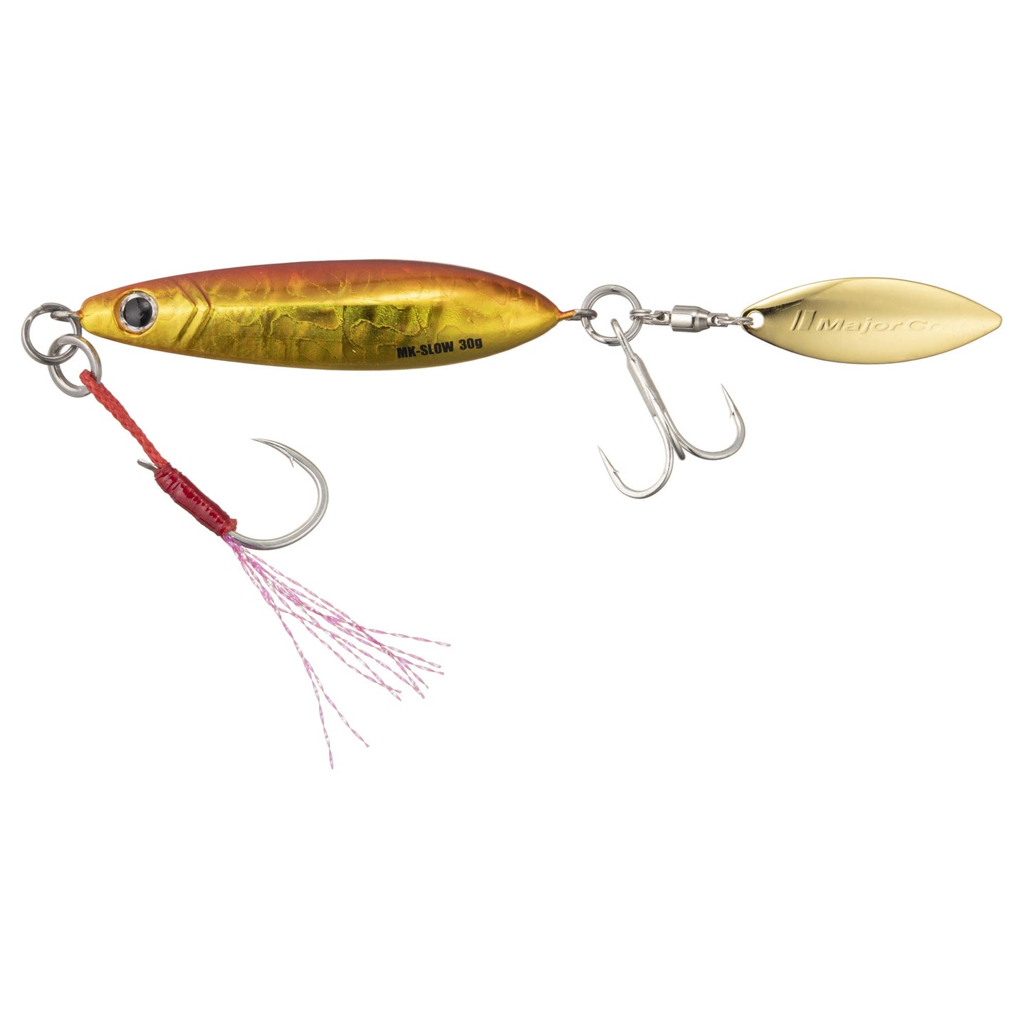 Major Craft Metal Jig Makijig Throw 30g Red Gold #3 Lure
