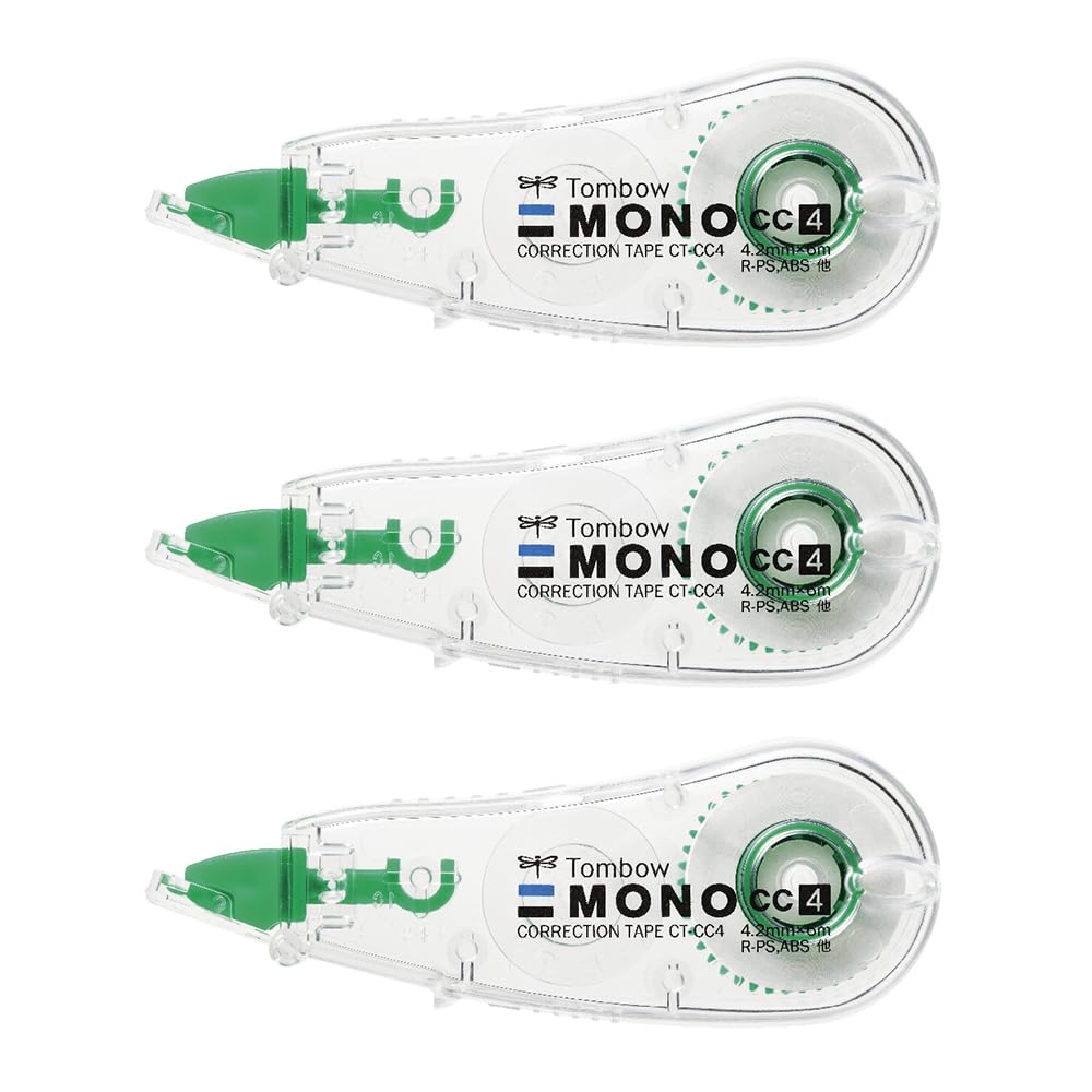 Tombow KCB-325 Pencil Correction Tape MONO Mono CC 4.2mm 3 Pieces