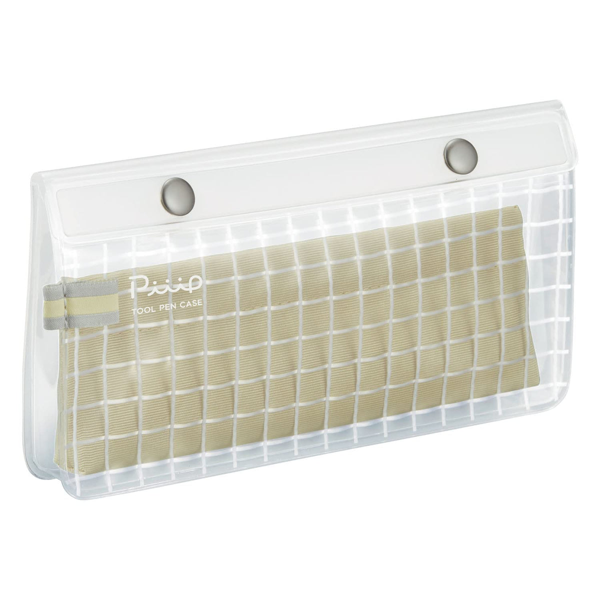 Kokuyo Piip Tool Pen Case Shiny Beige Flat Type