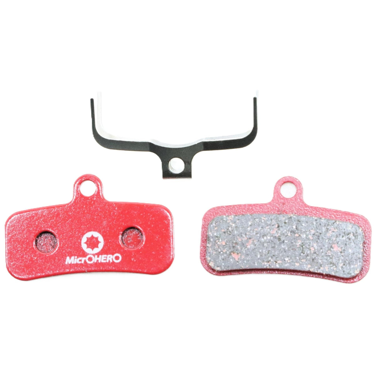MicrOHERO Disc Brake Pad Compatible with Shimano N04C,N03A,D02S,D01S,D03S,H03C,H03A Saint BR-M8120, BR-M8020, BR-M7120, BR-M6120, BR-M820, BR-M810, BR-M640, BR-MT520, BR-MT42 Pad for 0 (Resin)