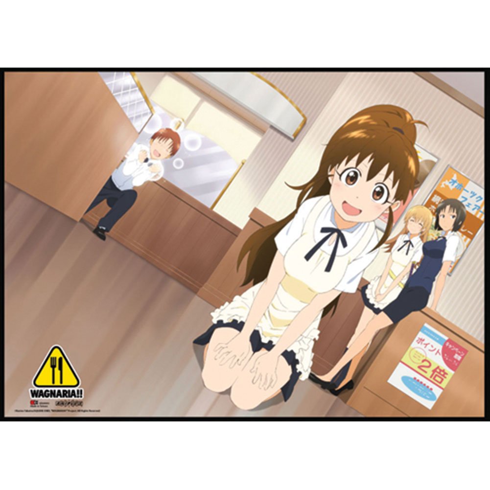 Great Eastern Entertainment Wagnaria! Popura Wall Scroll, 33 by 44-Inch