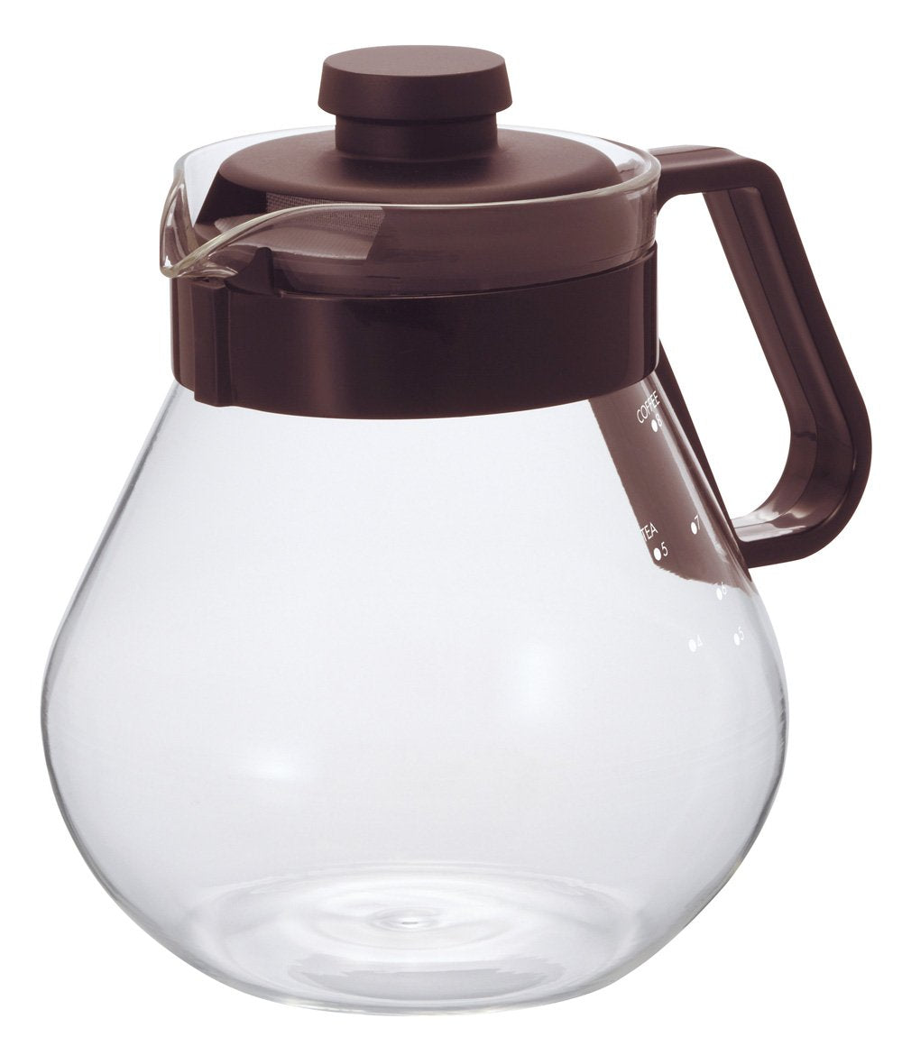 HARIO TCN-100CBR Tea & Coffee Server, Thyme, 33.8 fl oz (1,000 ml)