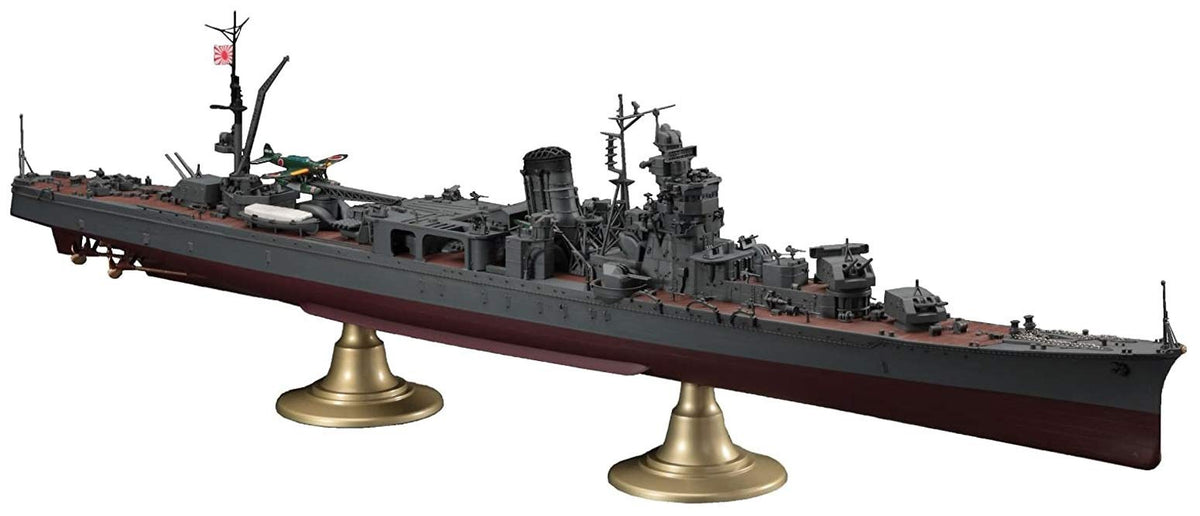 Hasegawa Z26 1/350 Japanese Navy Light Cruiser Ship Yahaku Operation Tenichi Plastic Model