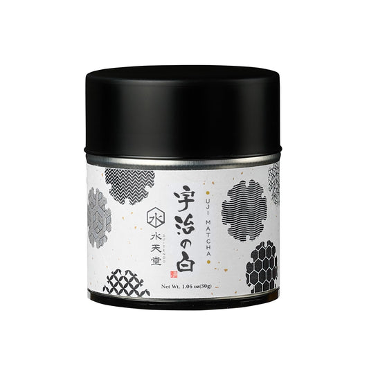 SUITENDO "Uji no Shiro" Japanese Uji Matcha Green Tea Powder (30g/1.06oz) - Ceremonial Grade, 100% Product of Japan, Kyoto