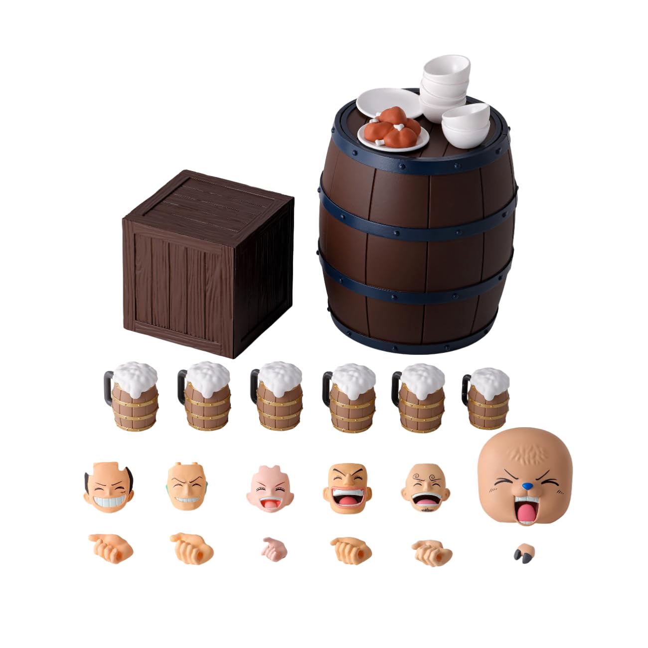 TAMASHII NATIONS - One Piece - Party Set -The Straw Hat Crew- S.H.Figuarts Action Figure