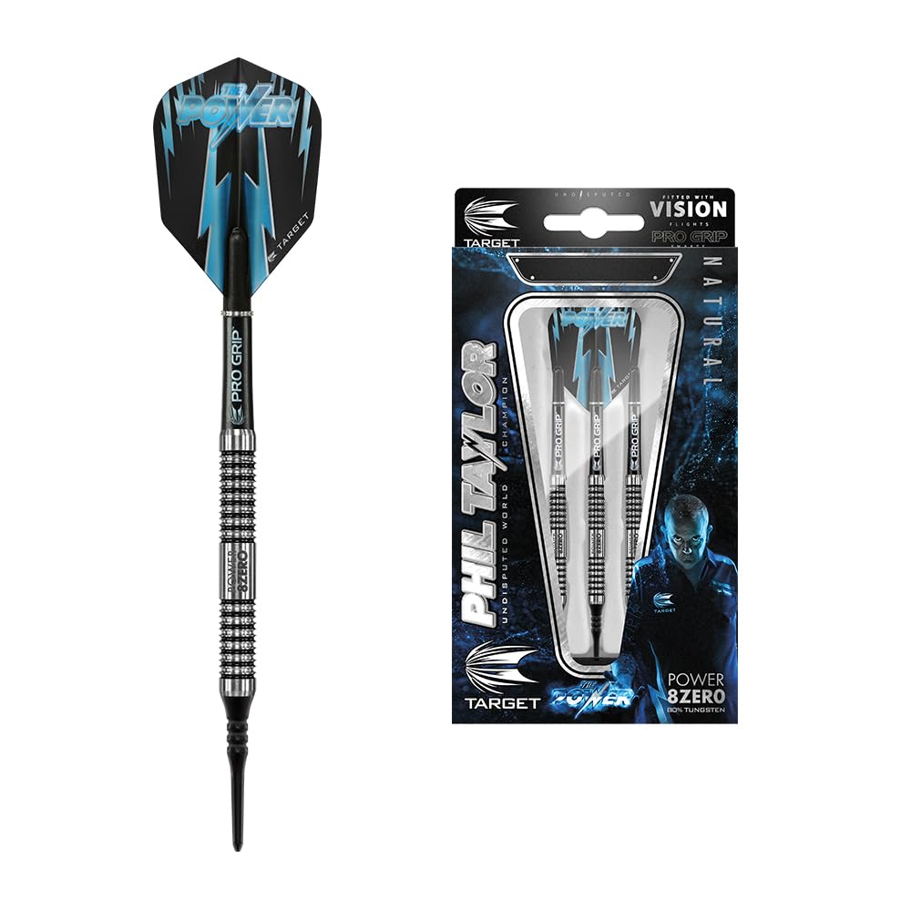 Target Darts Power 8Zero Soft Tip Dart, 18gm