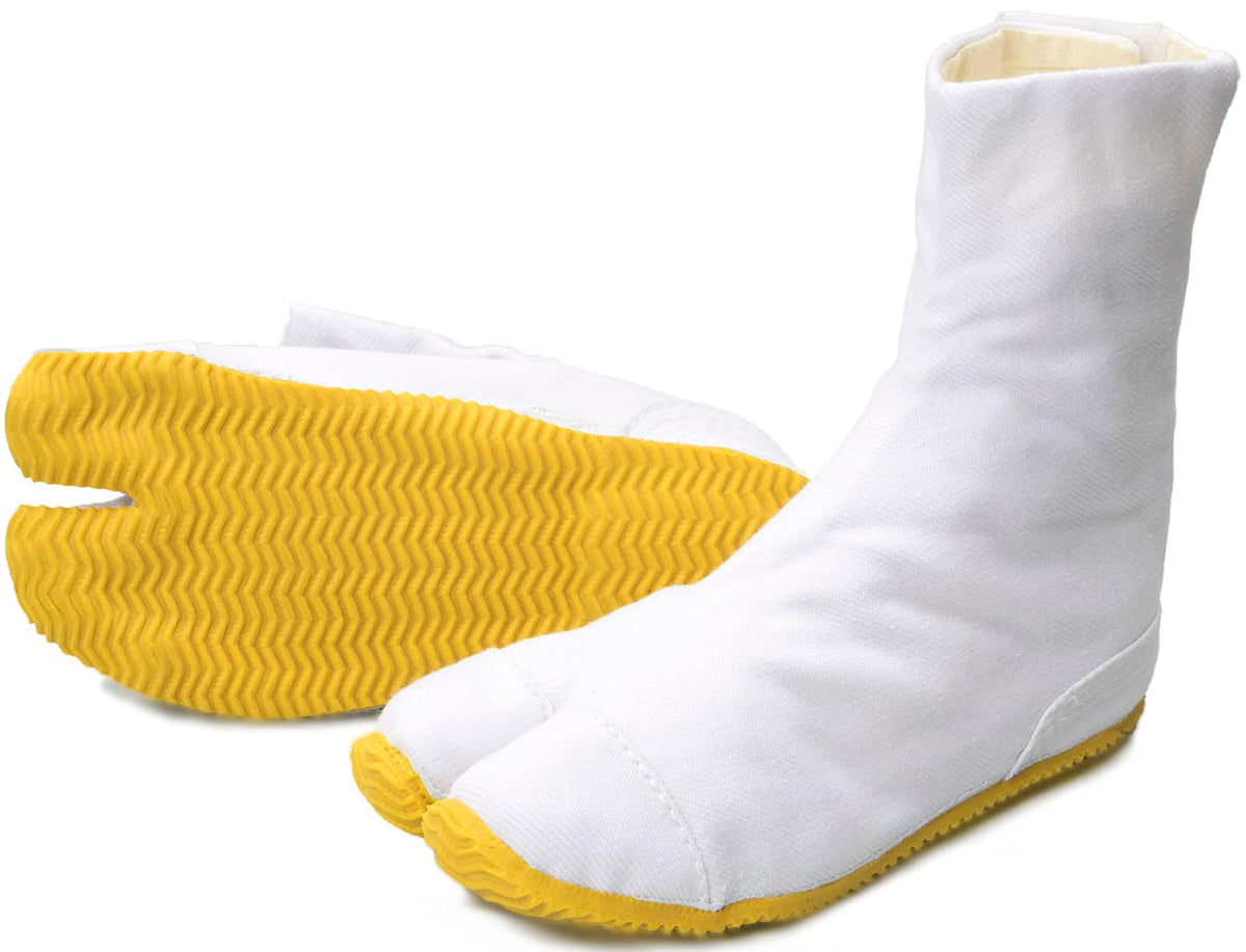 Japanese Kids Tabi Shoes 5 Clips White Color (18 cm)