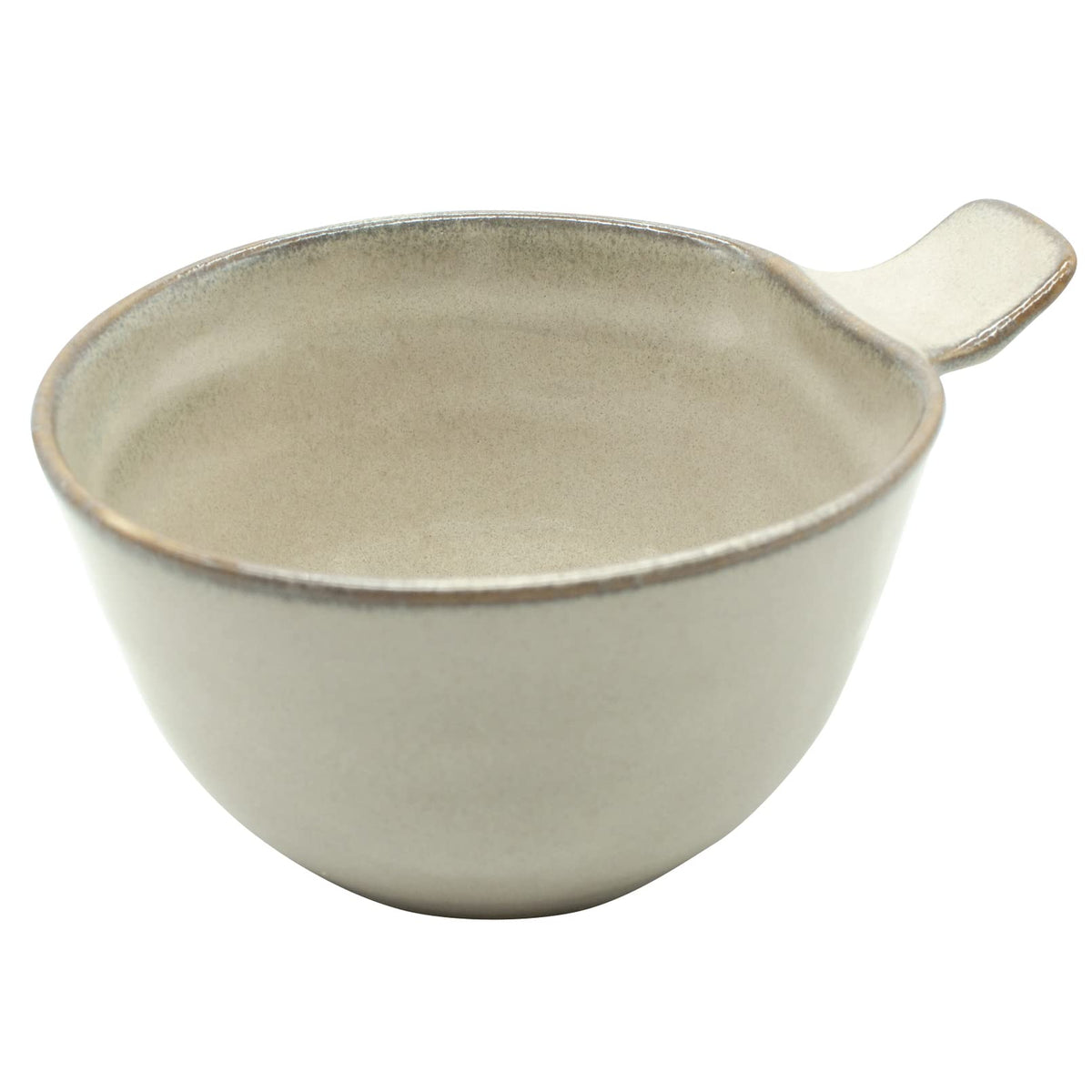 Aito Seisakusho 517055 Natural Color Cup with Hands, Approx. 12.5 fl oz (370 ml), Gray, Mino Ware Dishwasher, Microwave Safe, Made in Japan