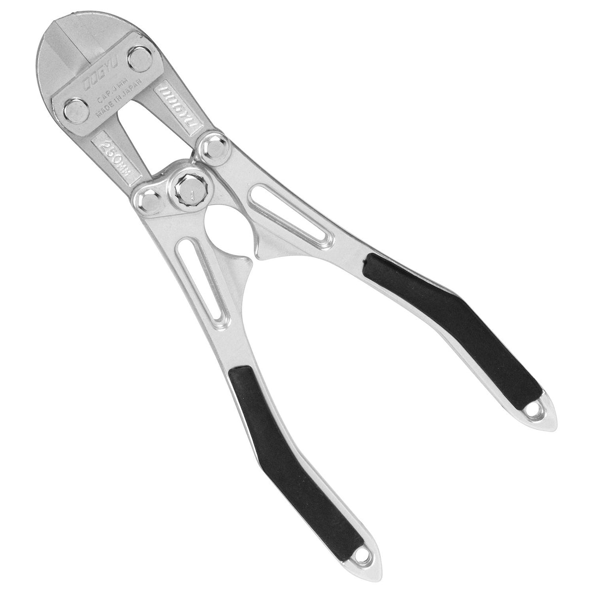 Dogyu Polished Aluminum Bolt Clipper Curved Handle 9.8 inches (250 mm) 02324
