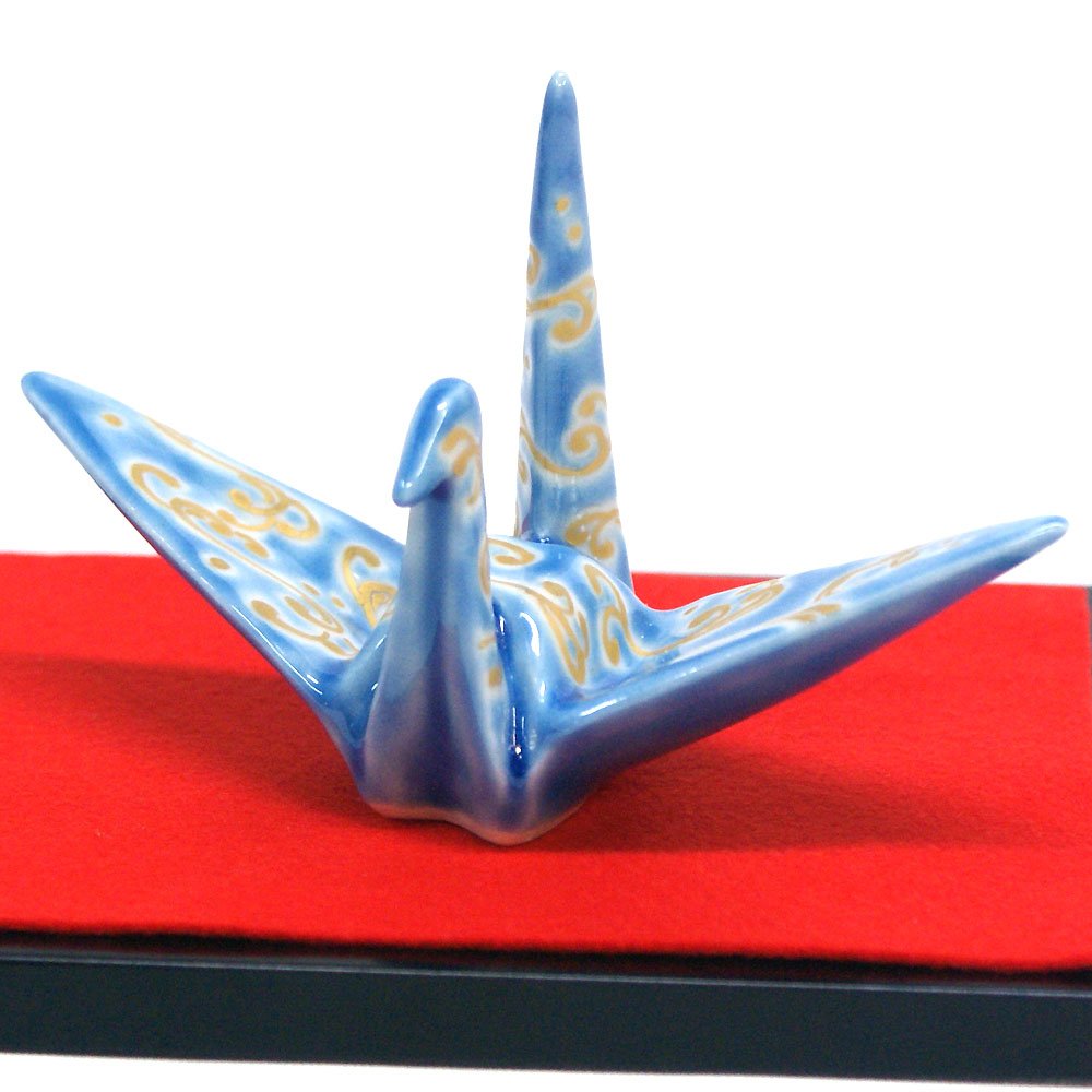 The Orizuru Collection of Kutani Yaki Ceramic Water Flowing