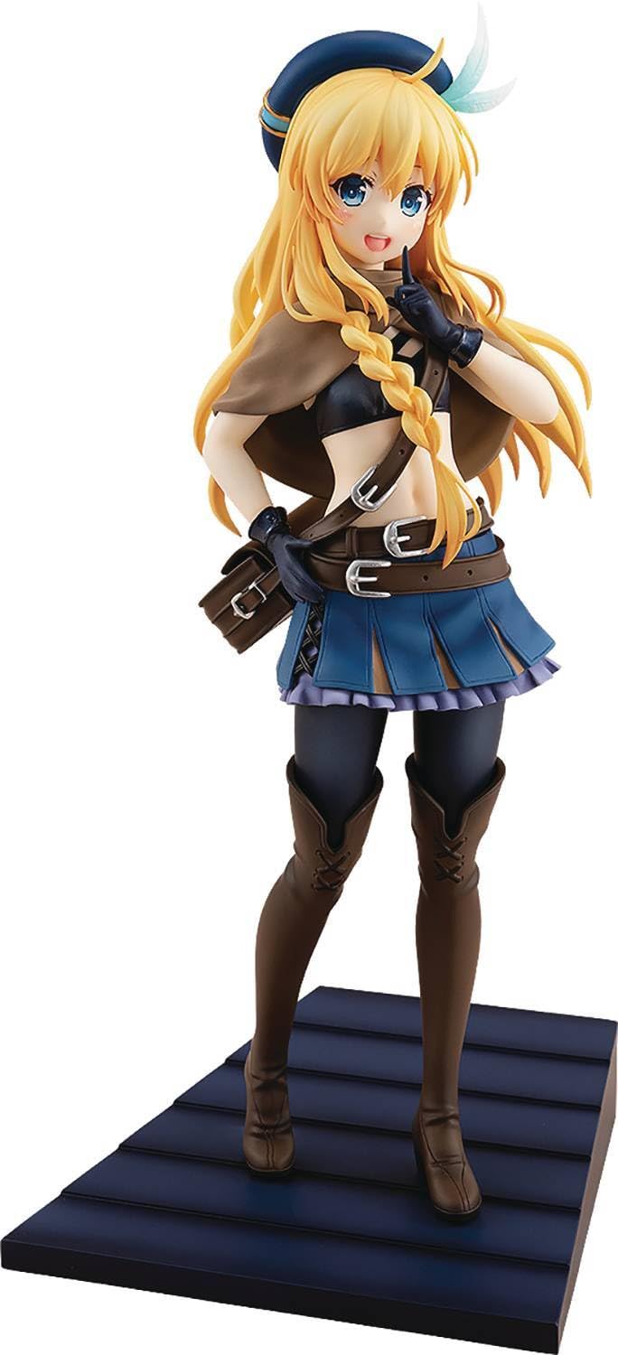 Kadokawa Zoku Kono Subarashii Sekai ni Bakuen wo!: Iris (Light Novel Band of Thieves Version) 1:7 Scale PVC Figure, Multicolor