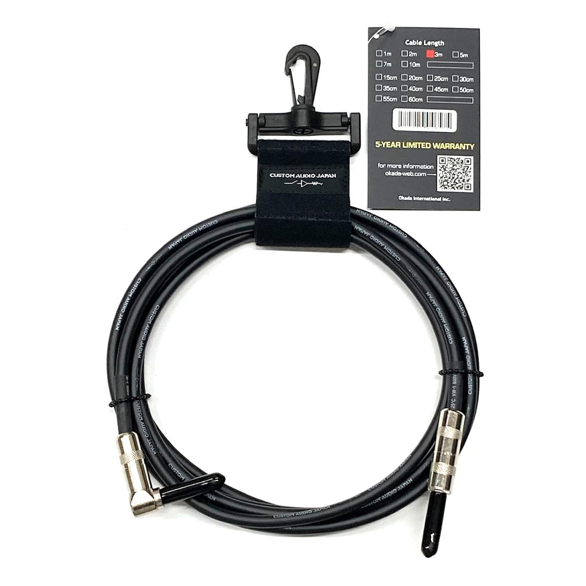 CUSTOM AUDIO JAPAN (CAJ Guitar Cable Legacy Cable I-L 3m 5YW