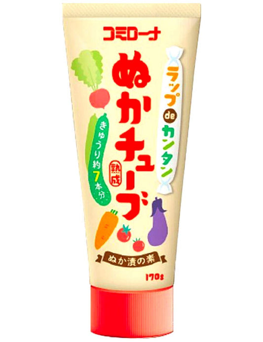 Kohsei Foods Tube of Nukazuke Paste Rice Bran Pickling Mix for Japanese Pickles Easy to Pickling - 6.0oz, 170g
