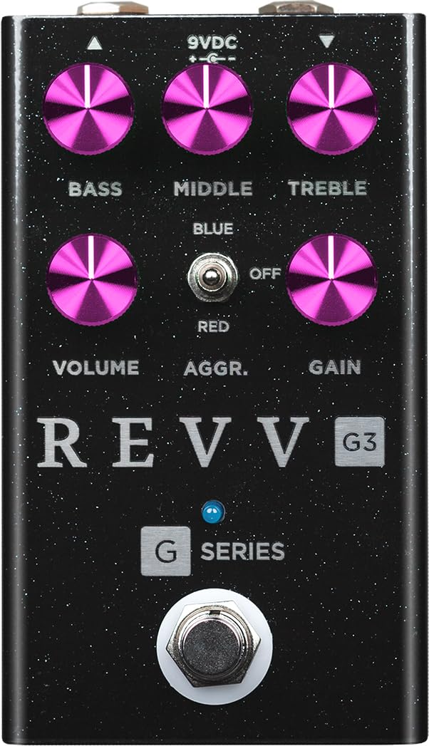 Revv Amplification G Series G3 Pedal, Black Sparkle