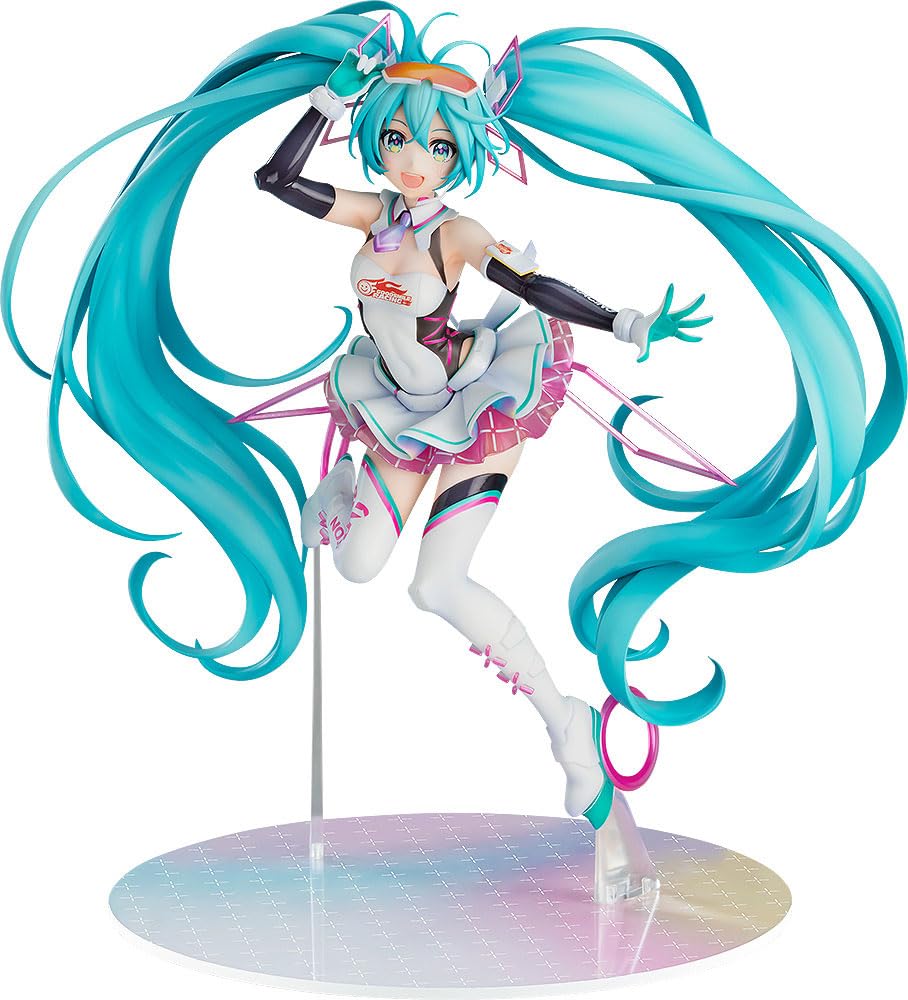Good Smile Hatsune Miku GT Project: Racing Miku (2021 Ver.) 1:7 Scale PVC Figure, Multicolor