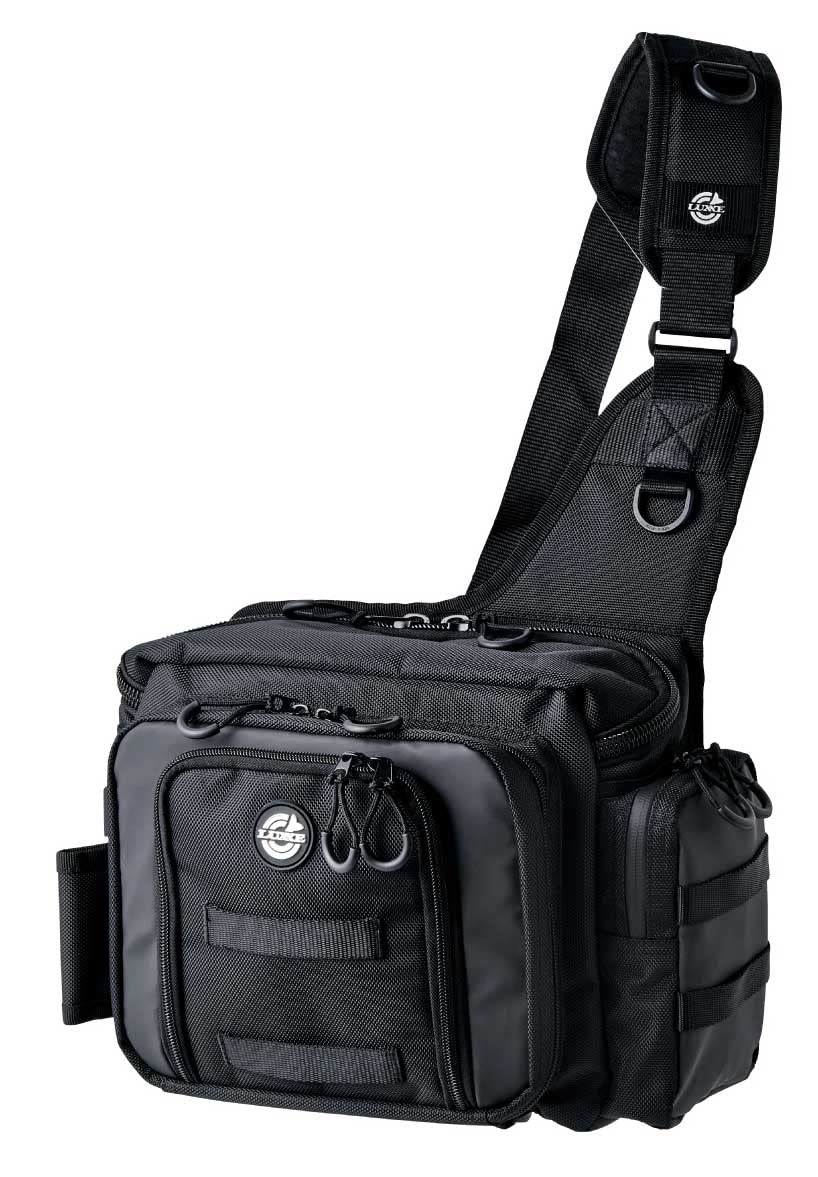 Gamakatsu LE323#1 Langan Shoulder Bag 2.0, Black