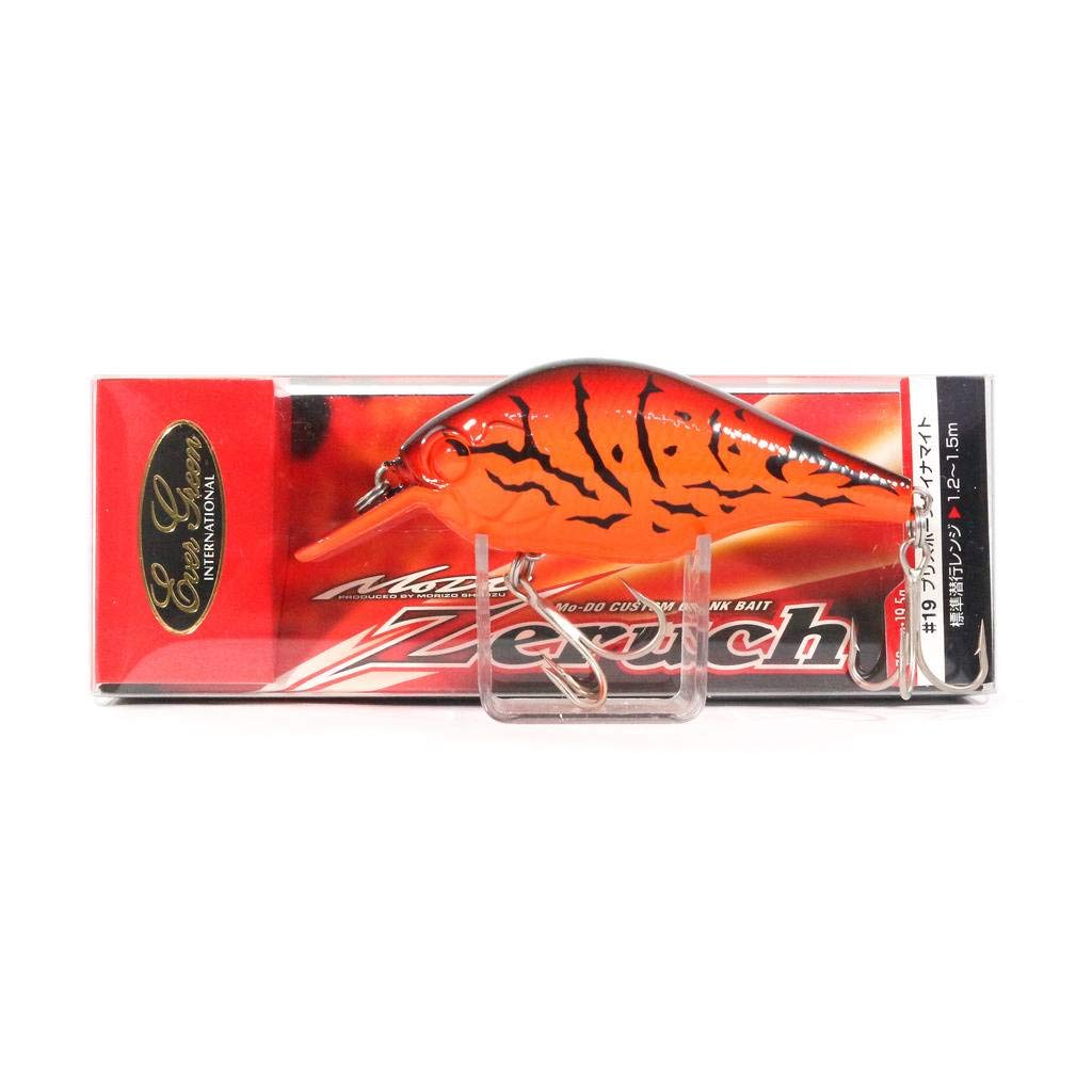 Evergreen Crankbait Zerk 2.8 inches (72 mm), 0.7 oz (19.5 g), Fire Claw #64 Lure