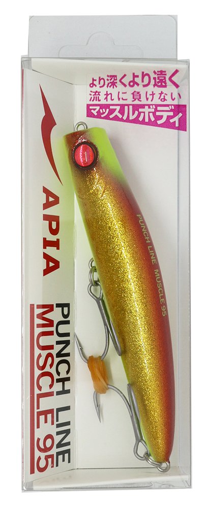 Apia Lure Punchline Muscle 95#16 Red Gold GLX.
