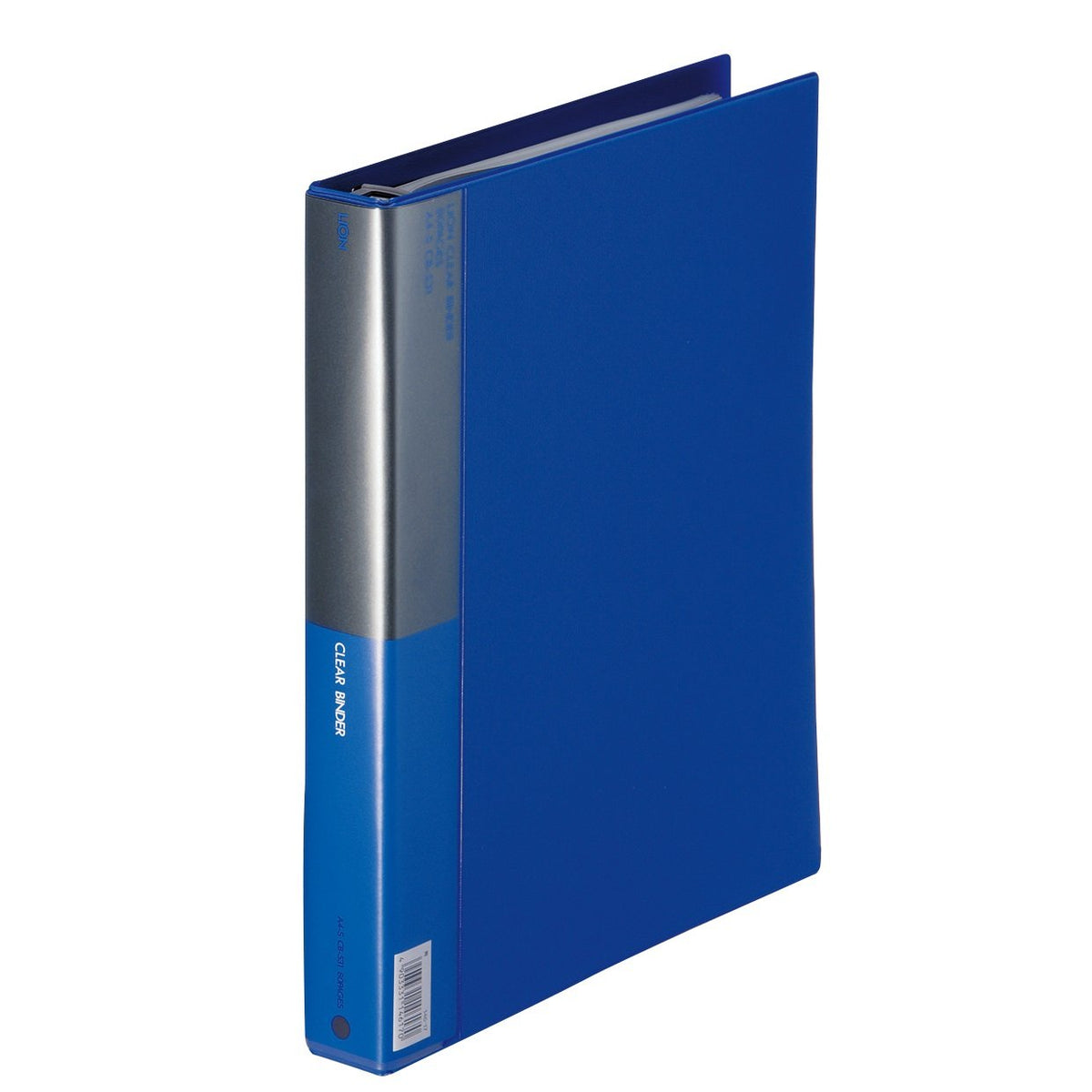 Lion Office Supplies CB-531-B Binder, Clear Book, A4S, 40 Pockets, Blue