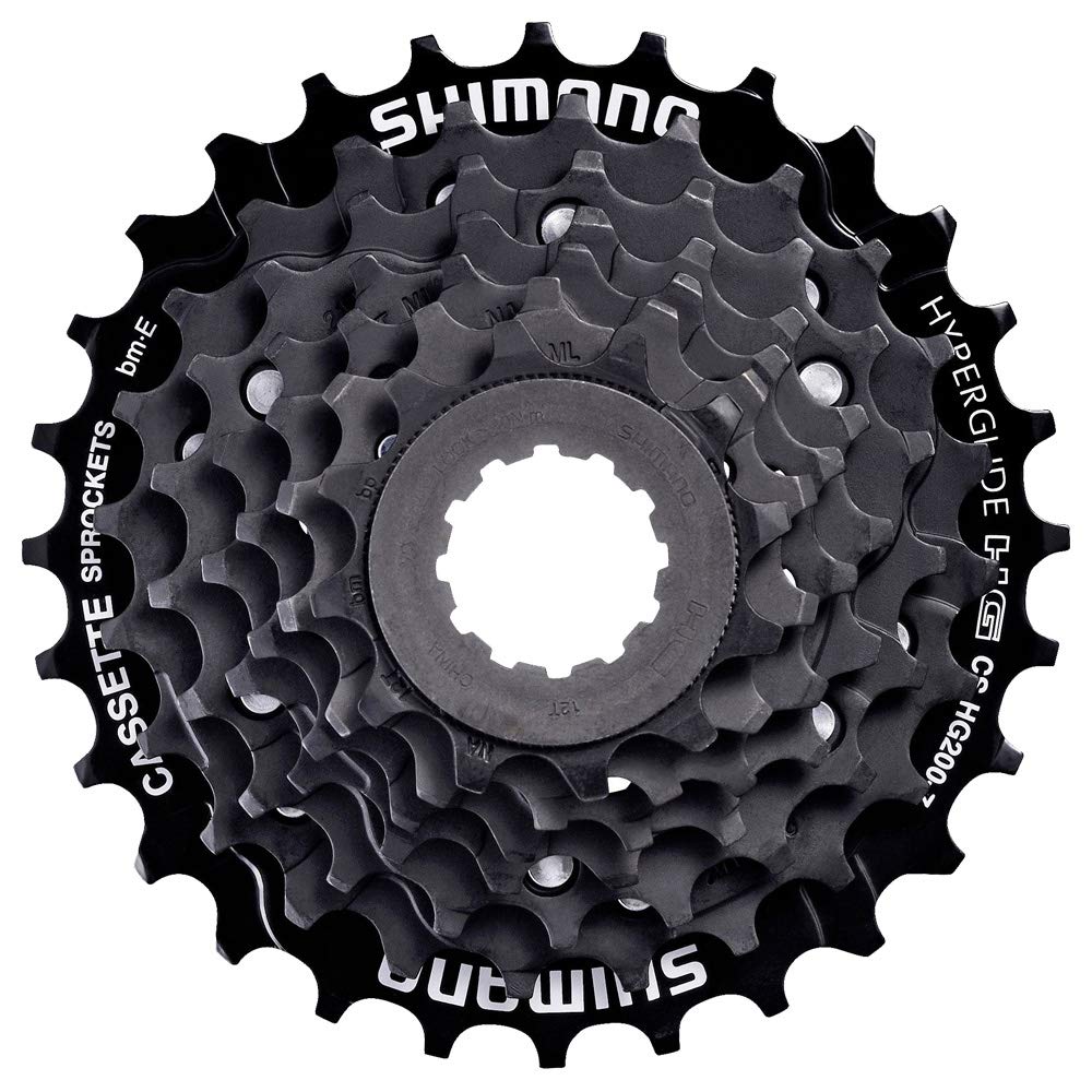Shimano Unisex - Adult Cshg200 Sprocket Cassette, Black, One Size