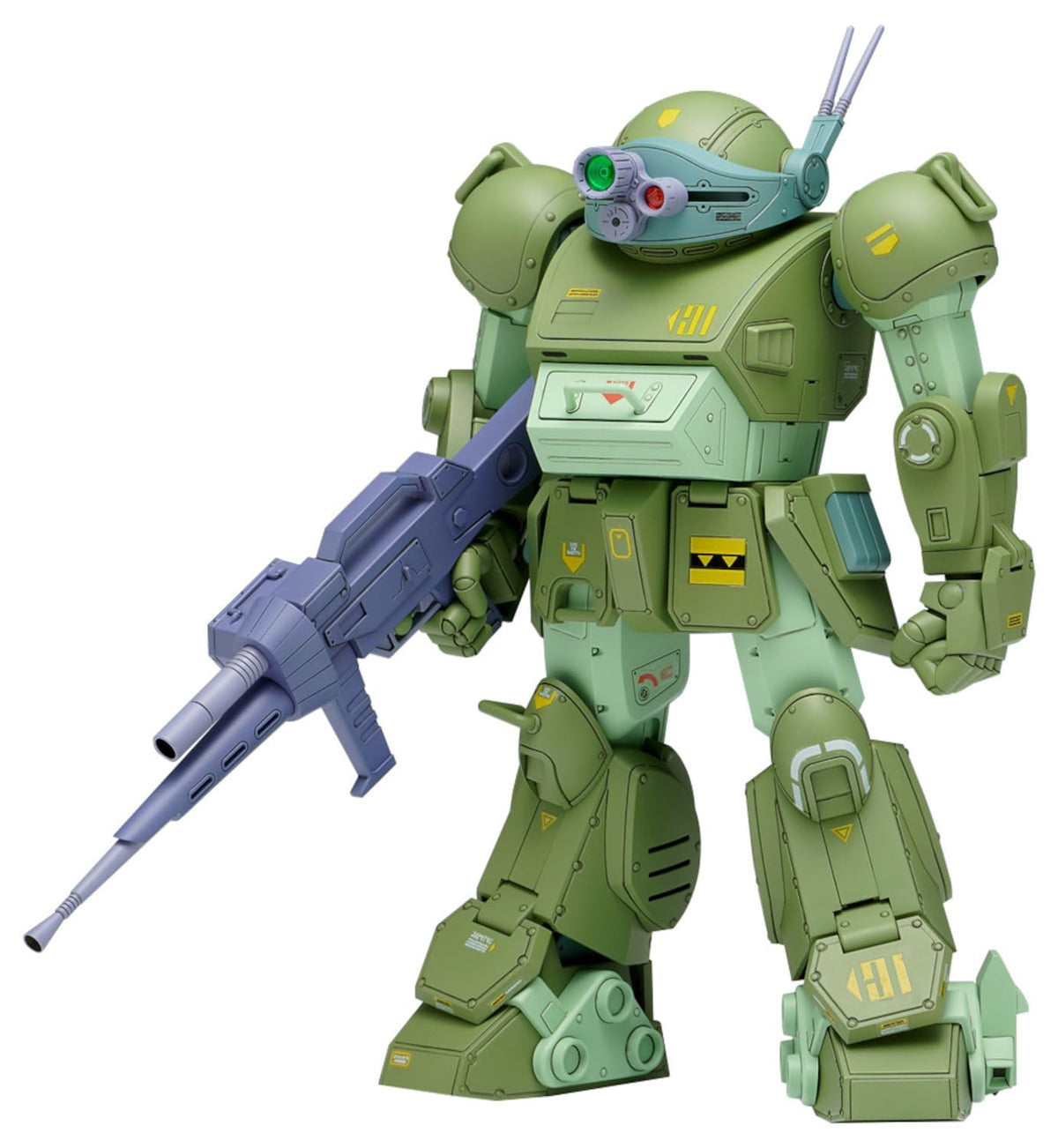 Wave BK-180 Armored Trooper Votoms Scope Dog, 1/24 Scale, Total Height Approx. 6.3 inches (16 cm), Color Coded Plastic Model