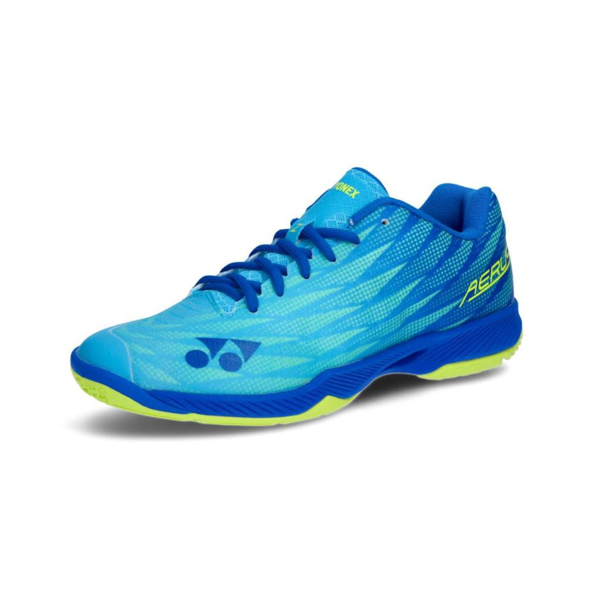 Yonex Power Cushion Aerus Z Men's Badminton Shoes, cyan, 24.5 cm