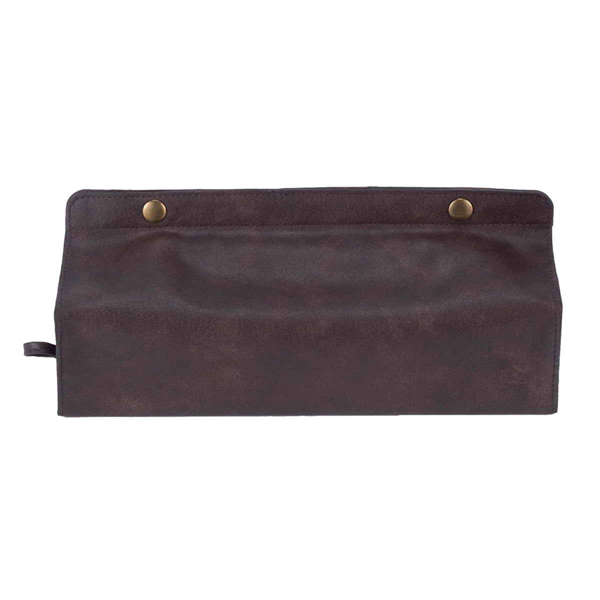 Hemmings Tissue Case Cover tente Study Vintage Approx 4.9 x 10.0 x 2.4 inches (12.5 x 25.5 x 6.2 cm) Dark Brown 3021302
