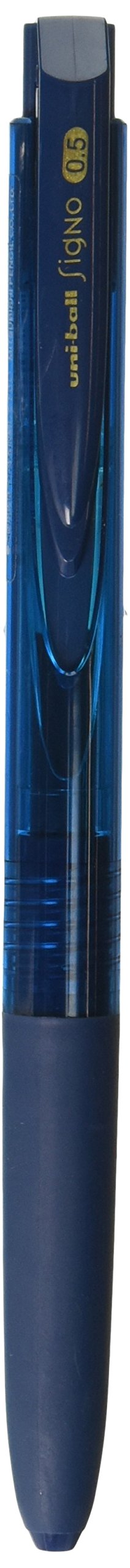 Uni Ball Signo Knock Ballpoint Pen RT1 0.5mm Color, Blue Black (UMN15505.64)