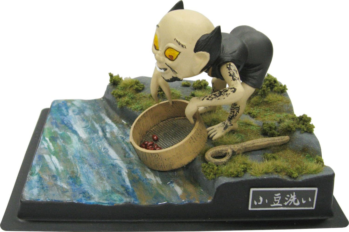 Hidden Bean Wash Figure Series, Plastic Model 3 (Person & Animal)