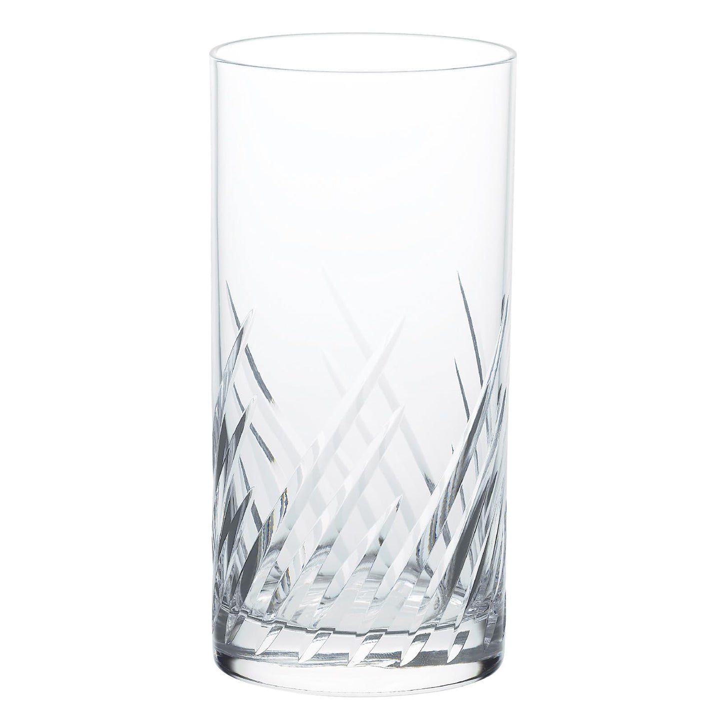 Toyo Sasaki Glass 07115HS-E101 Tumbler Glass, Trough Tumbler, 12.2 fl oz (360 ml), Made in Japan, Dishwasher Safe, Break-Resistant, Glass Cup, Beer Glass, Highball Glass, Sour Glass, Chuhai Glass