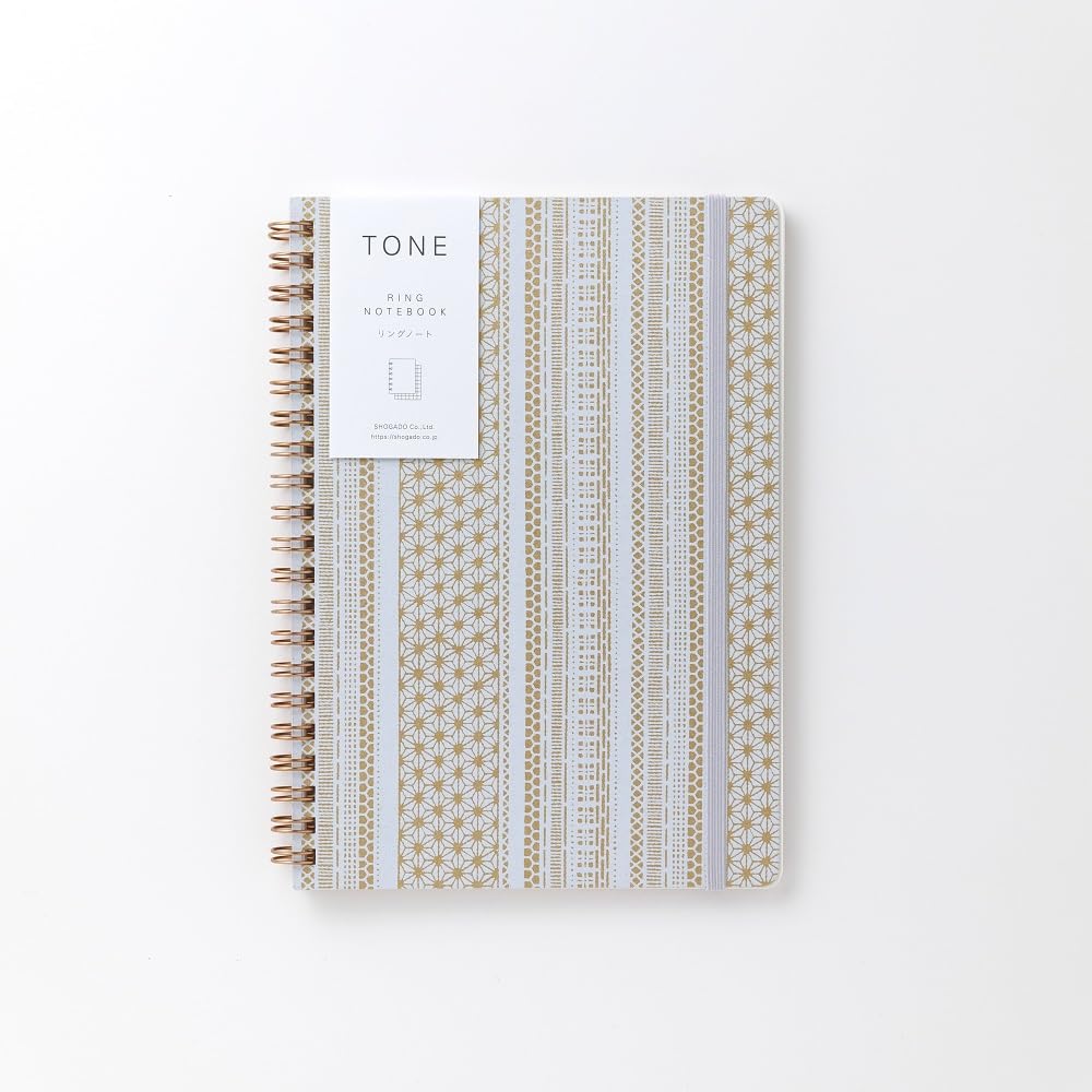 尚雅堂 Shogado 22725 Notebook A5 Ring Notebook TONE5
