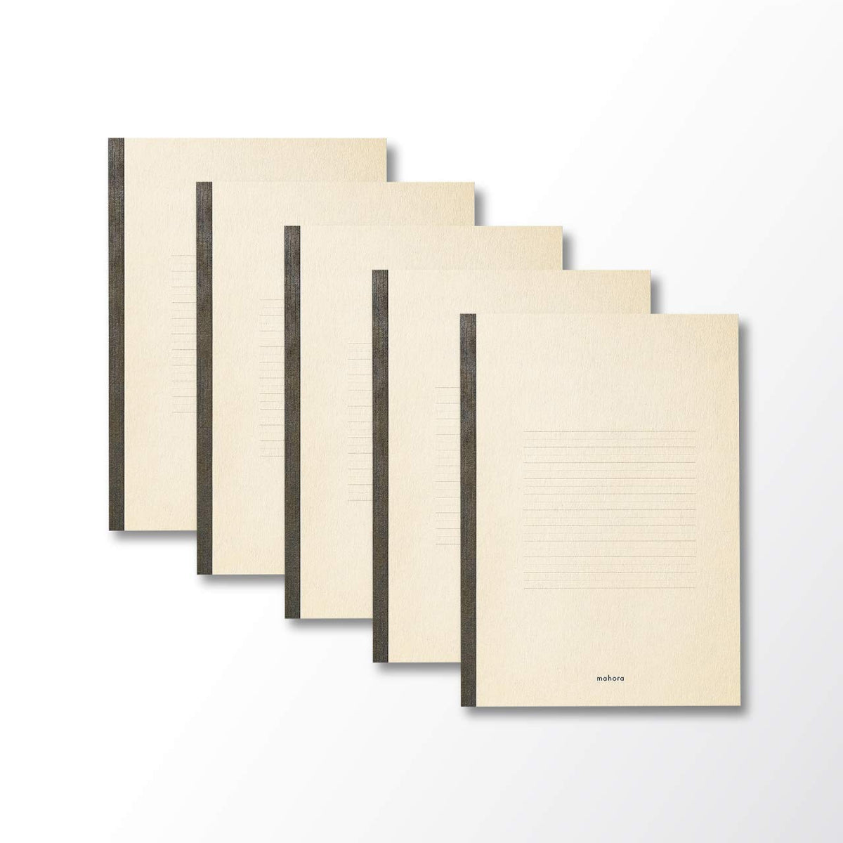 Ogurishiko Mahora OGN-M10001-5P B5 Notebook, Lemon, Pack of 5