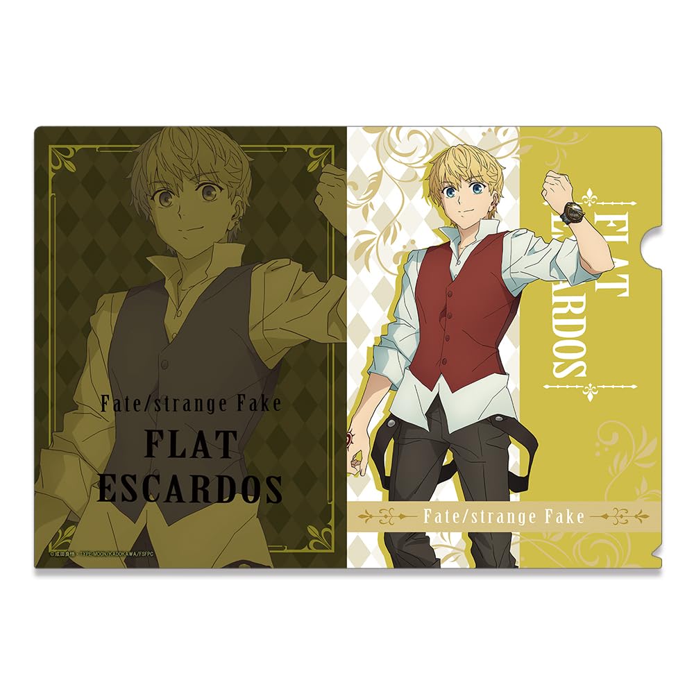 Fate/Strange Fake Clear File Flat Escaldos CFAN-F002-m06
