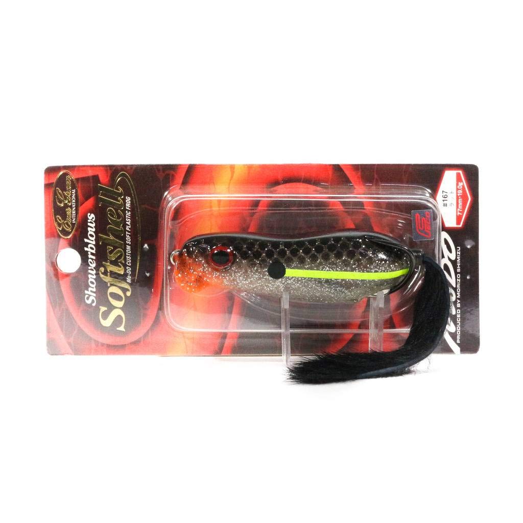 Evergreen Frog Shower Rose Softshell #241 Crystal Shad