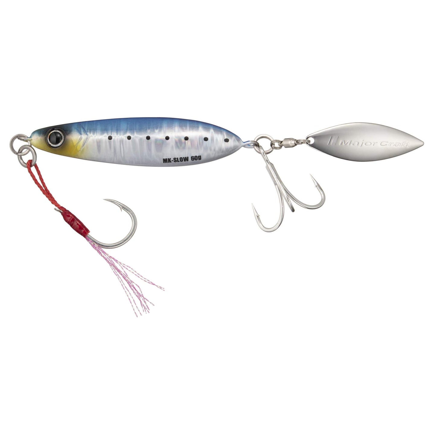Major Craft Maki Jig Slow, Metal Jig, 2.1 oz (60 g), Keimura Sardine #15 Lure