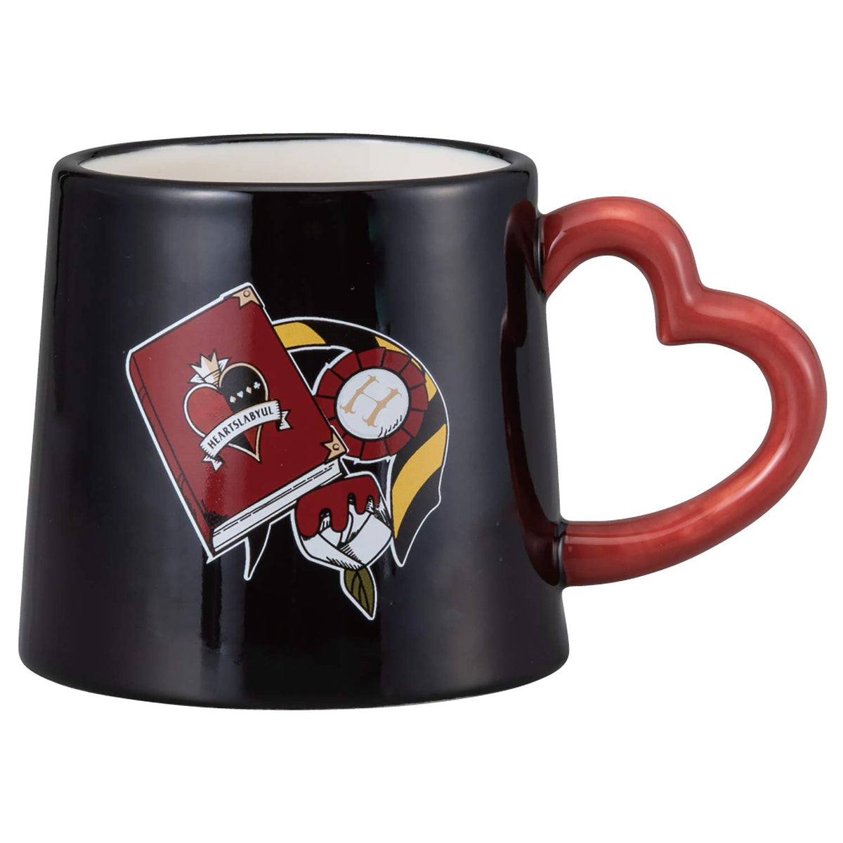 Disney SAN3426-1 Twisted Wonderland Heartlabule Dorm Handle Mug, Large, 10.1 fl oz (300 ml)