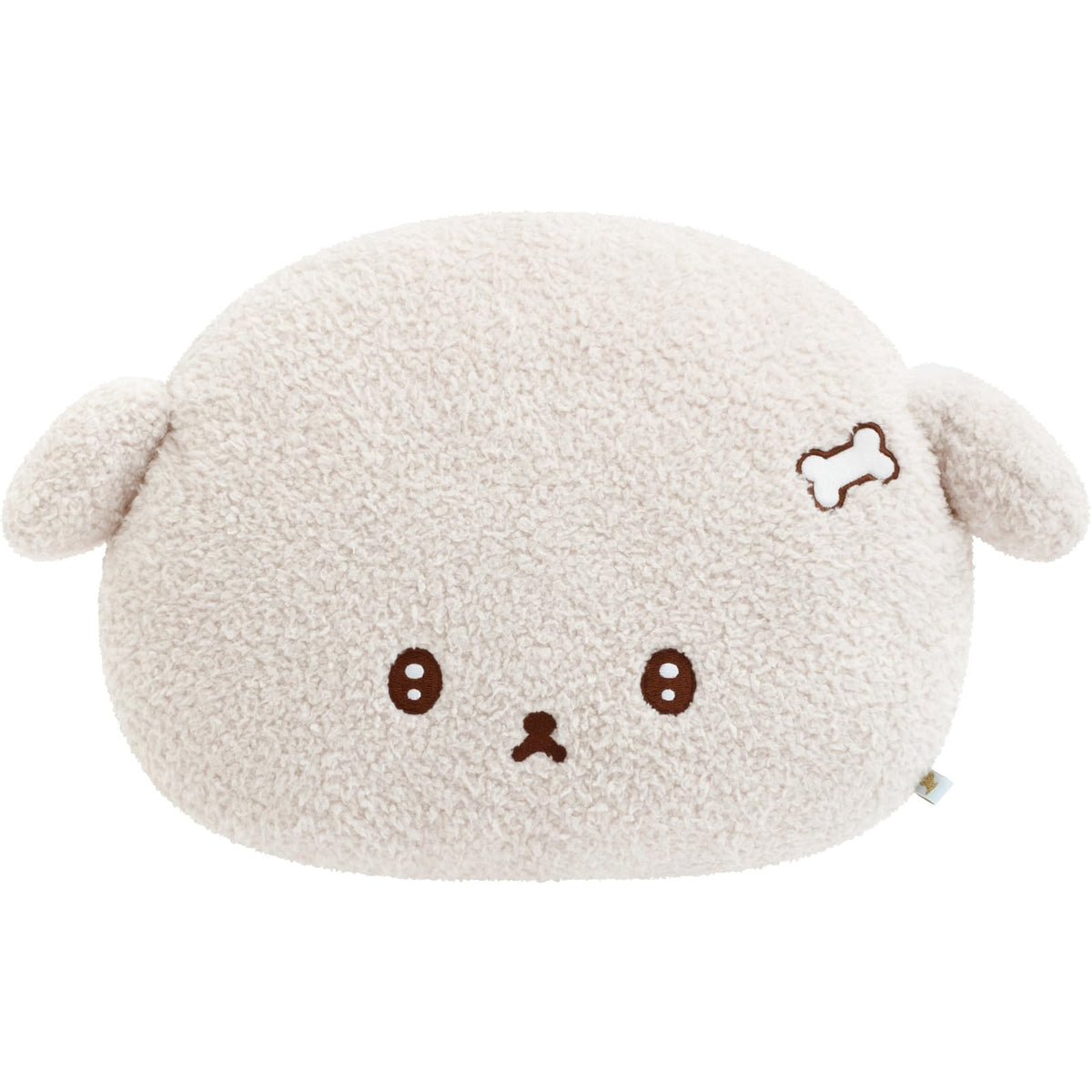 San-X Ishiyo-dan Face Cushion MV35301 (H x W x D): 8.7 x 14.2 x 3.5 inches (220 x 360 x 90 mm)