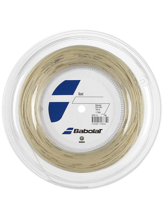 Babolat Xcel (16g-1.30mm) Tennis String Reel (Natural)