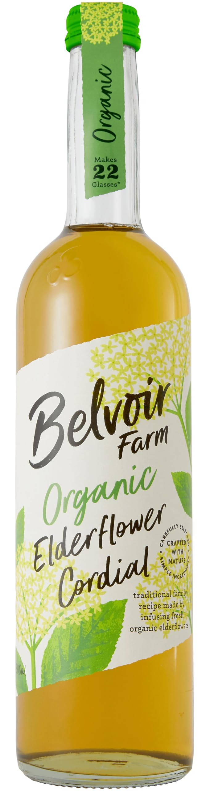 Organic Cordial Elderflower 500ml