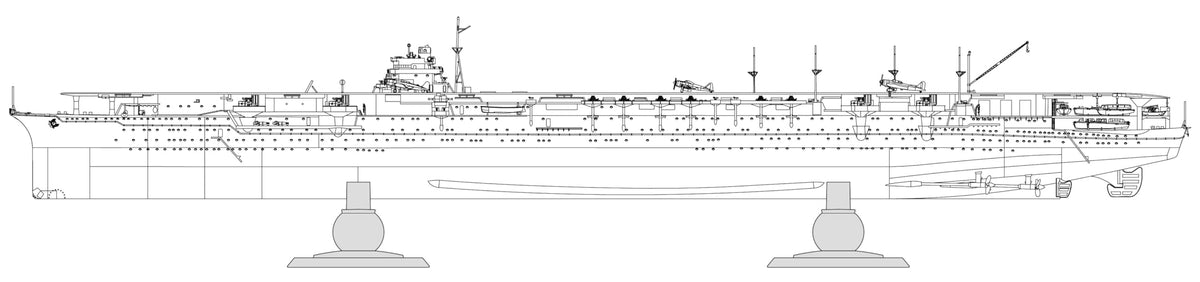 Fujimi Model 1/350 Ship Model Series No.17 Japanese Navy Aircraft Carrier Zuizuru (1973/194) 350 Ship-17