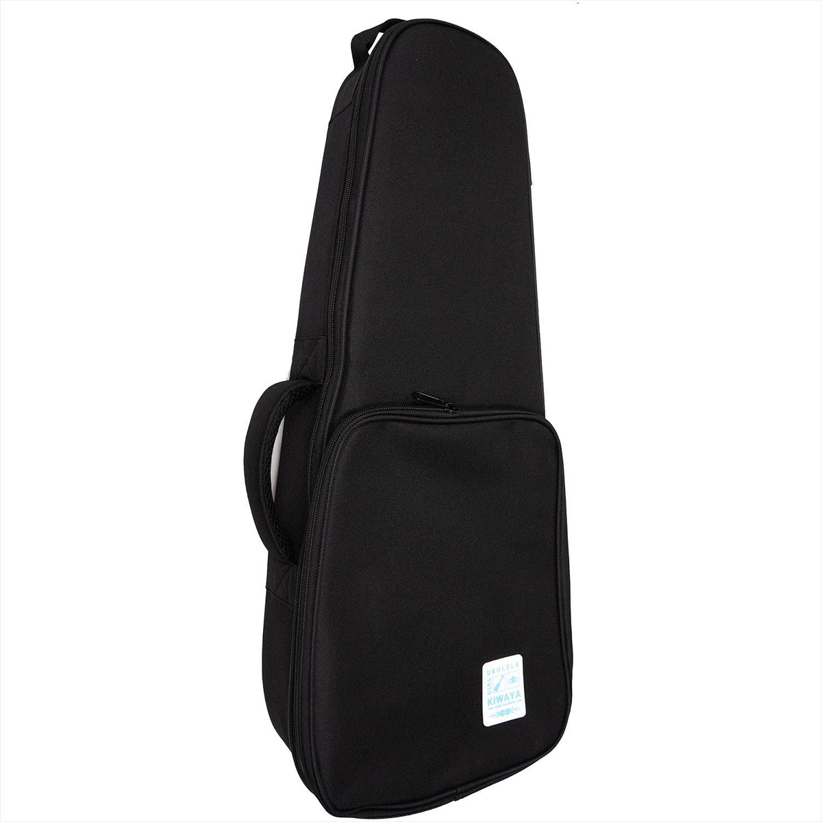 KIWAYA KLC-Sop/BK Ukulele Light Case for Soprano Size (Long Neck Compatible, Durable, Lightweight, With Retractable Shoulder Strap)