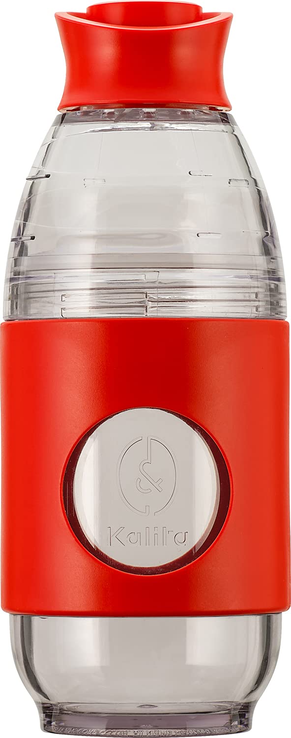 Kalita #35276 Kalita Coffee Maker, 16.9 fl oz (500 ml), Outdoor, Wave Filter, w/KWF-155, Red