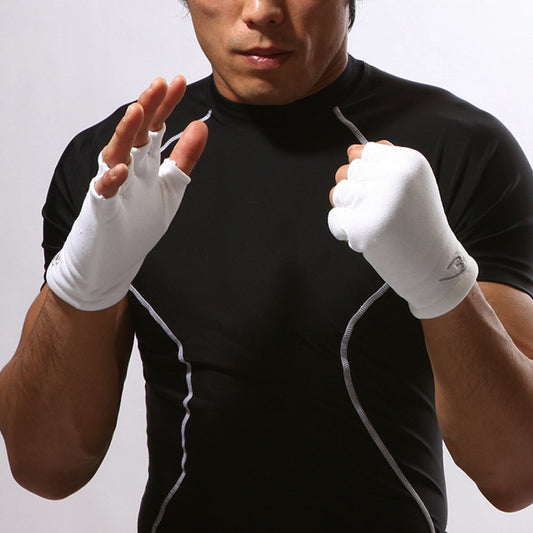 BB-Sports BODYMAKER Knuckle Inner Glove White one Size fits All [for Both Hands] IG8FWH White Free