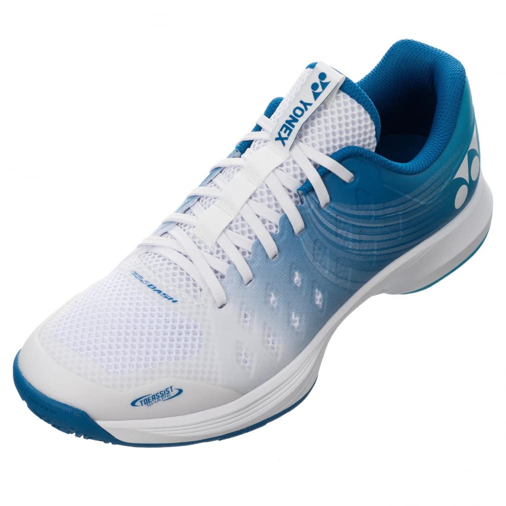 Yonex Tennis Shoes, Power Cushion, Aerus Dash 4GC, 175 White, 23.0 cm 3E