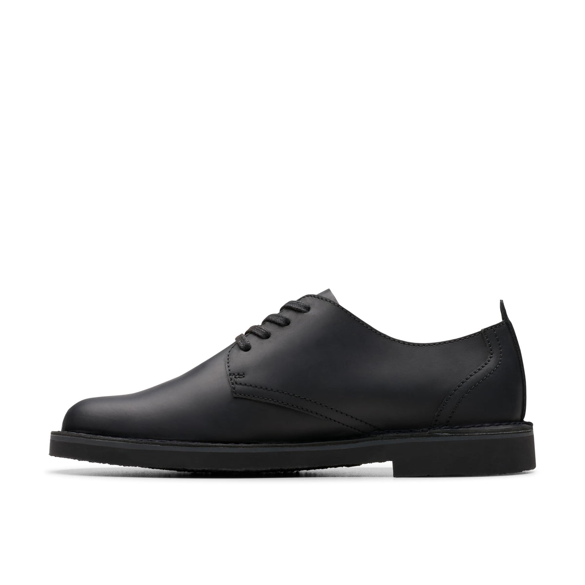 Clarks Oxford Shepton Low Men's, black leather, 26.0 cm