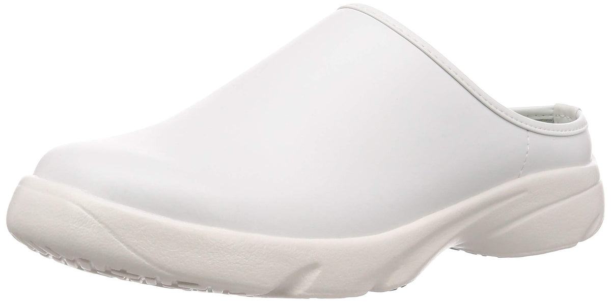 Achilles CUI 0060 Cock Shoes, Waterproof Material, Lightweight, 3E Cooking Mate for Kitchen - white