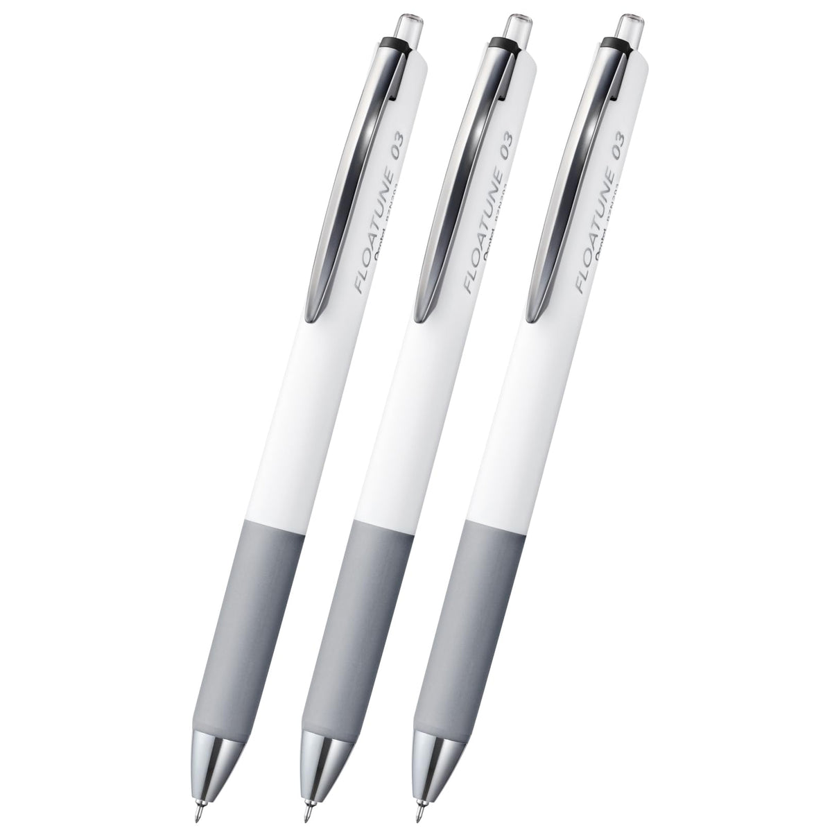 Pentel Oil Based Ballpoint Pen, Flowtune 0.3mm, Black, 3 Pens BZN203A3AMZ